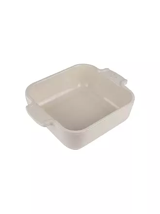 PEUGEOT | Auflaufform aus Keramik Appolia quadratisch Ecru  13x13cm | 